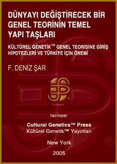F. Deniz Sar: Dnyay Deitirecek Bir Genel Teorinin Temel Yap Talar, Kltrel Genetik (TM) Yaynlar, New York, 2005.